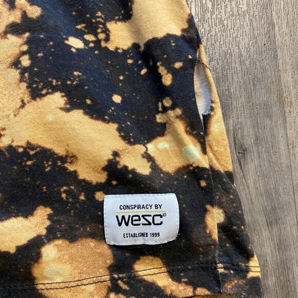 Conspiracy by WESC Bleach Dyed Tee Shirt Men's Size XXL - Picture 6 of 6
